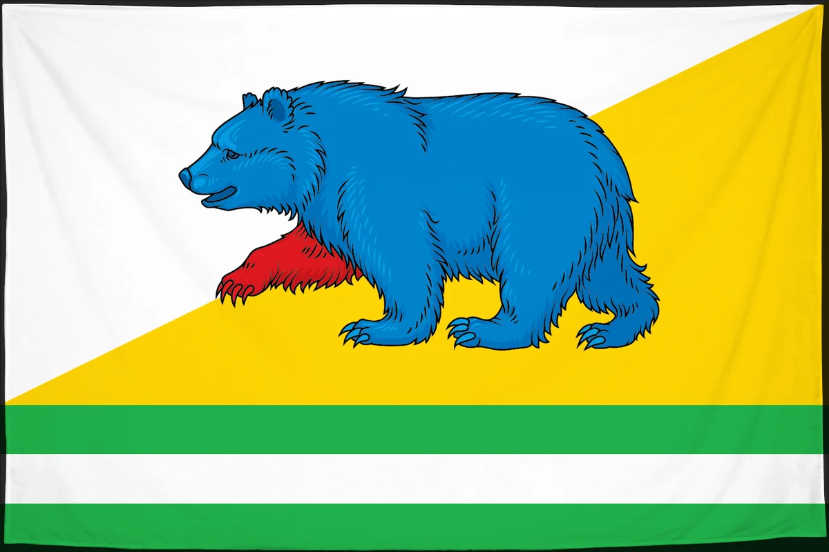 Флаг: Петуховский муниципальный округ